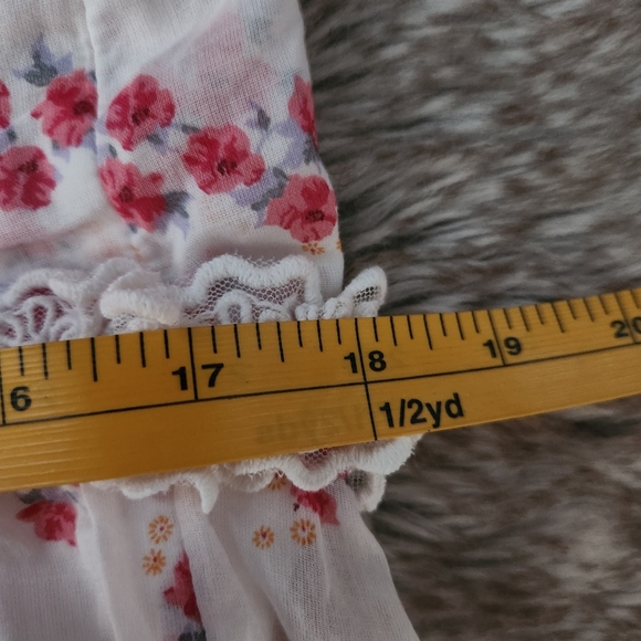 Intimately Free People Heart Desire‎ Bodysuit Dress True Ivory Combo Women's XL - Picture 10 of 12